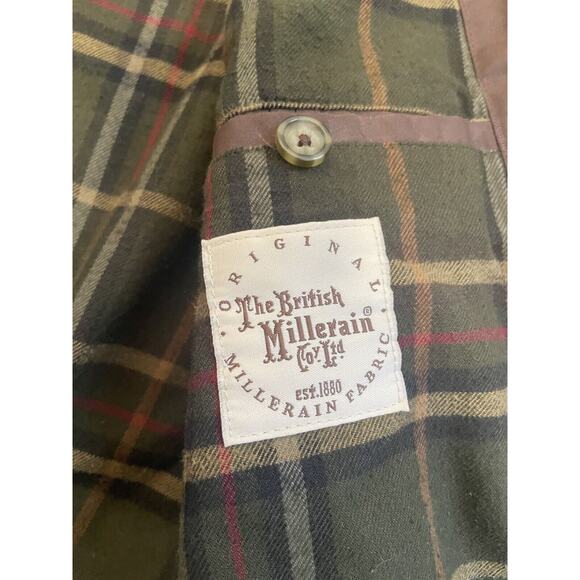 LL Bean British Millerain Waxed Cotton Bomber Style Jacket Men’s Size XLT - Picture 10 of 13